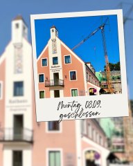 Rathaus geschlossen